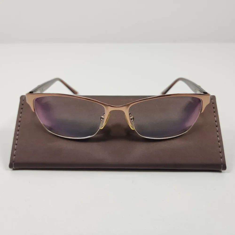Linda Evans‎ Sans Pareil 362 Sand 135 53 16 Eyeglass Frames Fashion- NO CASE